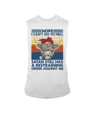 Farm Nope I Can't Go To Hell Sleeveless Tee tile