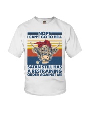 Farm Nope I Can't Go To Hell Youth T-Shirt tile