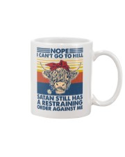 Farm Nope I Can't Go To Hell Mug tile