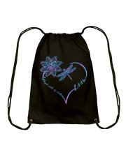 Hippie Let It Be Drawstring Bag tile