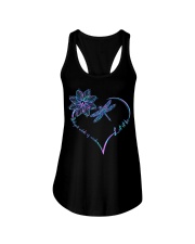 Hippie Let It Be Ladies Flowy Tank tile