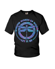 Dragonfly Let It Be Youth T-Shirt tile