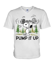 Fitness Pump It Up V-Neck T-Shirt tile