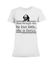 Book She Is Fierce Premium Fit Ladies Tee tile