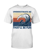 Surfing That'll Be Fun Premium Fit Mens Tee tile
