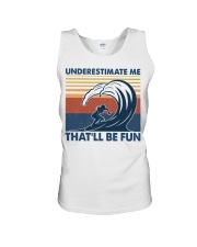 Surfing That'll Be Fun Unisex Tank tile