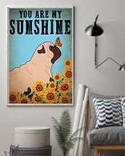Dog Pug You Are My Sunshine 16x24 Poster lifestyle-poster-1