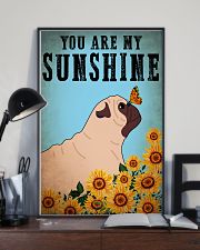 Dog Pug You Are My Sunshine 16x24 Poster lifestyle-poster-2