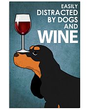 Dog Cocker Spaniel And Wine 16x24 Poster front