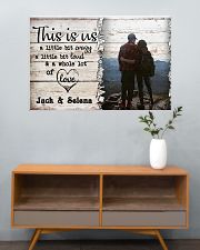 Hiking This Is Us A Little Bit Crazy 36x24 Poster poster-landscape-36x24-lifestyle-21