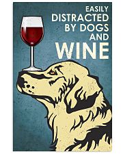 Dogs And Wine 16x24 Poster front