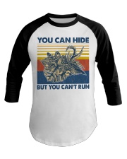 Mushroom You Can Hide Baseball Tee tile