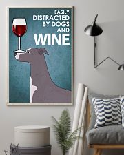 Dog Whippet And Wine 16x24 Poster lifestyle-poster-1