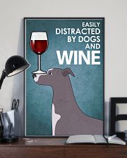Dog Whippet And Wine 16x24 Poster lifestyle-poster-2