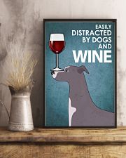 Dog Whippet And Wine 16x24 Poster lifestyle-poster-3