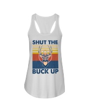 Hunting Shut The Buck Up Ladies Flowy Tank tile