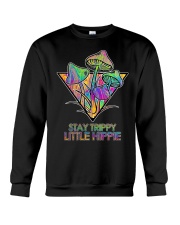 Mushroom Stay Trippie Little Hippie Crewneck Sweatshirt tile