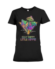 Mushroom Stay Trippie Little Hippie Premium Fit Ladies Tee tile