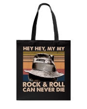 Hippie Rock And Roll Tote Bag tile