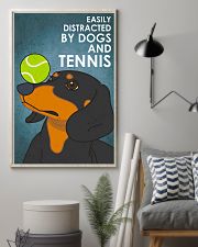 Dog Dachshund And Tennis 16x24 Poster lifestyle-poster-1