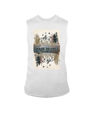 Camping I Hate People Sleeveless Tee tile