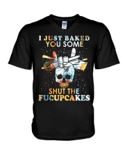 Baking I Just Baked You Some V-Neck T-Shirt tile