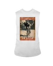 Cycling I Don't Stop Sleeveless Tee tile