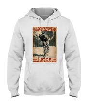 Cycling I Don't Stop Hooded Sweatshirt tile