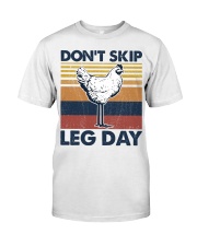 Fitness Don't Skip Leg Day Classic T-Shirt tile