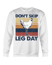 Fitness Don't Skip Leg Day Crewneck Sweatshirt tile