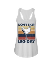Fitness Don't Skip Leg Day Ladies Flowy Tank tile