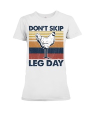 Fitness Don't Skip Leg Day Premium Fit Ladies Tee tile