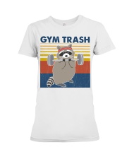 Fitness Gym Trash Premium Fit Ladies Tee tile