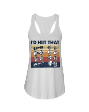 Fitness I'd Hit That Ladies Flowy Tank tile