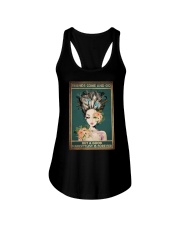 Hairdresser Friends Come And Go Ladies Flowy Tank tile