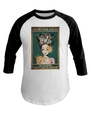 Hairdresser Friends Come And Go Baseball Tee tile