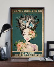 Hairdresser Friends Come And Go 24x36 Poster lifestyle-poster-2