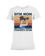 Gym Mom Premium Fit Ladies Tee tile
