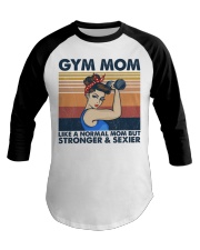 Gym Mom Baseball Tee tile
