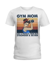 Gym Mom Ladies T-Shirt tile