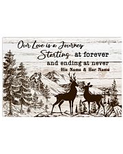 Hunting Our Love Is A Journey 24x16 Poster front