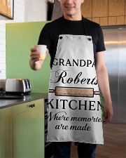 Baking Grandpa Kitchen Apron aos-apron-27x30-lifestyle-front-04