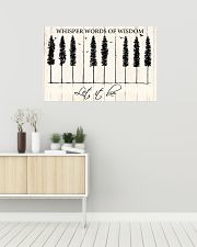 Hippie Let It Be 36x24 Poster poster-landscape-36x24-lifestyle-01