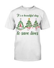 Nurse It's A Beautiful Day Classic T-Shirt tile
