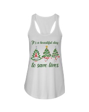 Nurse It's A Beautiful Day Ladies Flowy Tank tile