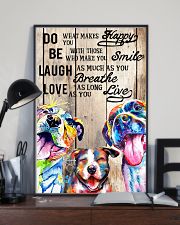 Dog Laugh Love Live 16x24 Poster lifestyle-poster-2