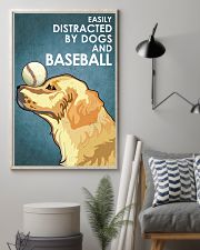 Dog Golden And Baseball 16x24 Poster lifestyle-poster-1