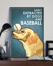 Dog Golden And Baseball 16x24 Poster lifestyle-poster-2
