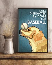 Dog Golden And Baseball 16x24 Poster lifestyle-poster-3