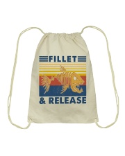 Fishing Fillet And Release Drawstring Bag tile